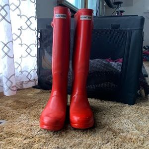 Worn Hunter Boots